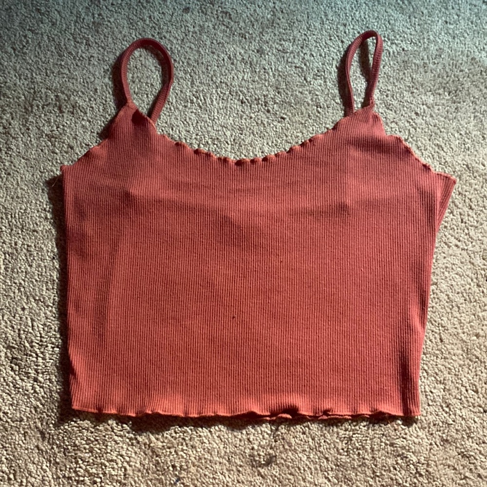Pink Cropped Tee